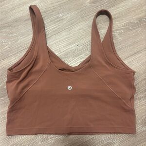 Lululemon Align Cropped Tank Size 12